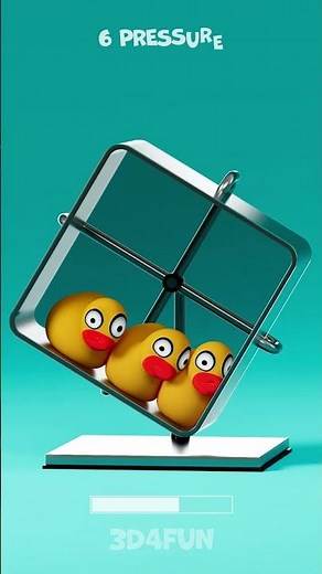 0% vs 100% Pressure Ducks 🔥| Duck vs Centrifuge 🤯💥