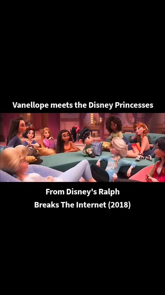 Vanellope's Encounter with Disney Princesses