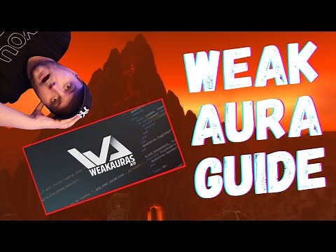 A Guide how to create TBC Weak Auras or import pre made UI's