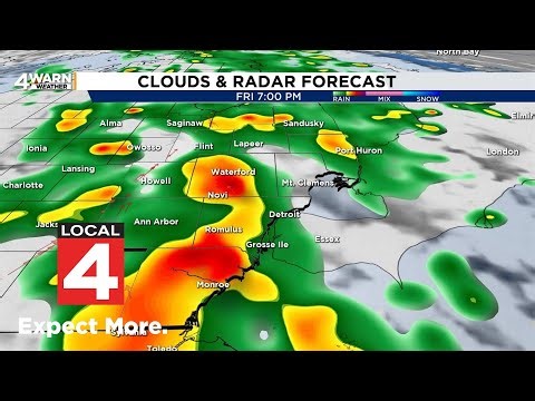 Metro Detroit weather forecast April 24, 2026 -- 6 a.m. Update