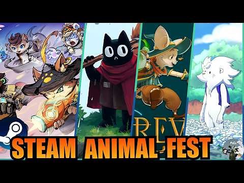 Furry Games Recommendations for Steam's Animal Festival 2025! Ft. Crypt Custodian, Brew & More