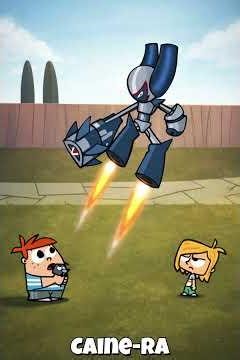 Robotboy episodul 1 rezumat - Caine Ra