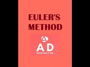 Euler's Method made easy
