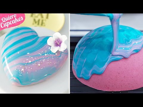 EVERYTHING YOU NEED TO KNOW ABOUT MIRROR GLAZING + 2 MARBLE EFFECT TECHNIQUES | I WANT CUPCAKES