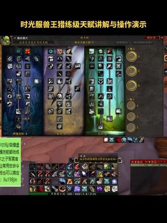 魔兽世界泰坦时光服兽王猎练级天赋讲解与演示 #魔兽世界时光服#魔兽世界 #魔兽世界攻略