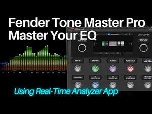 Fender Tone Master Pro + Spectralissime EQ Spectrum Analysis for Perfect Presets