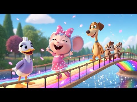 Mimi Mouse & Friends on the Giggle Bridge | Fun Magical Adventure for Kids