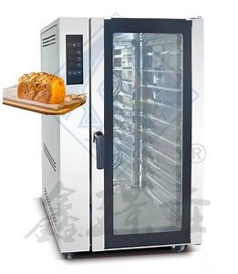 [Hot Item] Commercial Gas Heating 12 Trays Hot Air Convection Oven for Sale