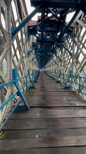 Jembatan Cirahong Sebelum di Renovasi