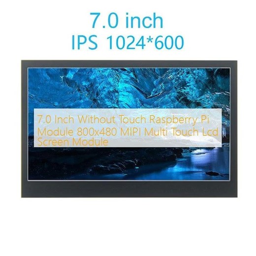 7 Inch Raspberry Pi LCD Display MIPI DSI 1024x600