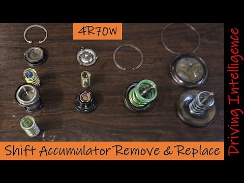 How To Remove & Replace Shift Accumulator: 4R70W / 4R75W / 4R75E Series Part 5