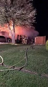 12K views · 73 reactions | HAPPENING NOW: Crews are battling a house fire in the 2100 block of Southwest Monterrey Lane in Port St. Lucie. | CBS 12 News | Facebook