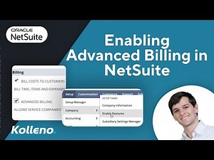 NetSuite Tutorial | Enabling Advanced Billing in NetSuite