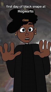 Professor Snape's First Day at Hogwarts Cartoon