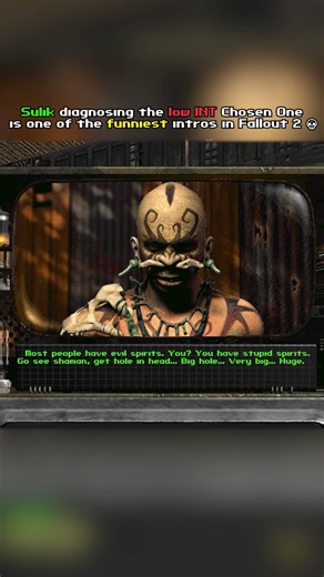 Meeting Sulik as a Low INT Chosen One Is Hilarious | Fallout 2