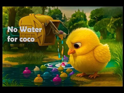 Baby Bird Coco’s Summer Adventure! Thirsty But No Water | Ep 2 | @rorododotales