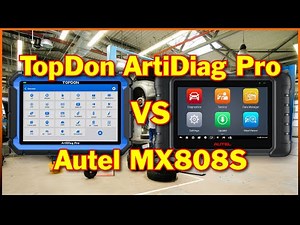 TopDon ArtiDiag Pro VS Autel MaxiCheck MX808S