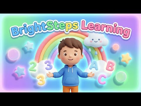 BrightSteps Learning Series – 25 Autism-Friendly 3D Lessons for Kids | Calm, Simple & Educational
