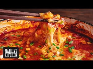 Korean Fire Chicken with Cheese - Marion's Kitchen