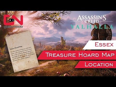 AC Valhalla Essex Treasure Hoard Map Location & Solution
