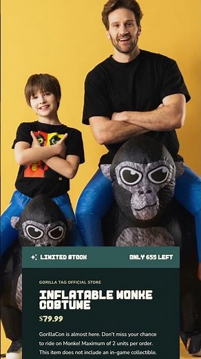 GORILLA TAG FINALLY GAVE IT TO US!