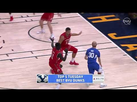 Top 5 Tuesday- BYU Basketball Dunks