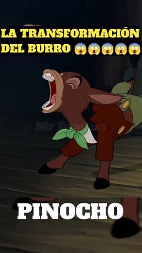 😱LA TRANSFORMACIÓN DEL BURRO | Pinocho 2022