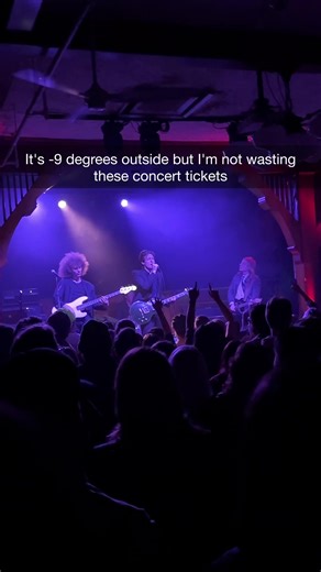 Chicagoans be like: • First concert of 2026! Though it’s dreadfully cold out here in Chicago, that’s nothing a little dancing can’t fix 🕺 • Can’t wait for this new album from @Brigitte Calls Me Baby. If you don’t know this band, check them out! • 📍 Schubas Tavern in Chicago, IL 🎤 Brigitte Calls Me Baby 🎶 Slumber Party • • • #music #chicago