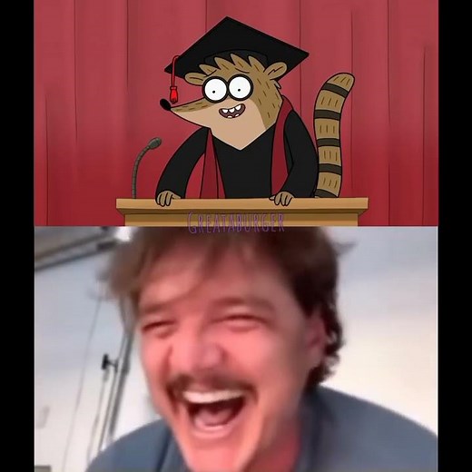 regular show makes pedro pascal cry