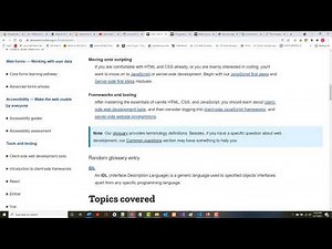Learn Web Development - Overview