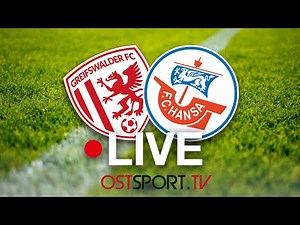 LIVE! Greifswalder FC vs. FC Hansa Rostock II | Regionalliga Nordost | SP28