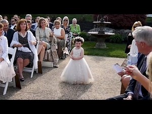 They had the CUTEST flower girl!