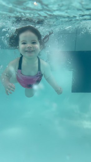 61K views · 447K reactions | If mermaids are real, she’s definitely one of them. The way she moves—dancing through the water, flipping into a swirl, leaping from the side, and gliding forward with pure joy—she doesn’t just swim; she becomes one with the water. That’s true aquababy magic! 隆‍♀️ | Aquababy | Facebook