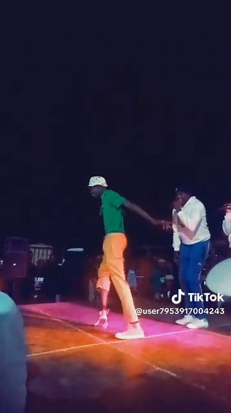 Dynamic Dance Performance Under Night Lights