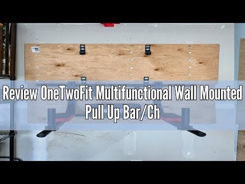 Review OneTwoFit Multifunctional Wall Mounted Pull Up Bar/Chin Up bar,Dip Station for Indoor Home Gy