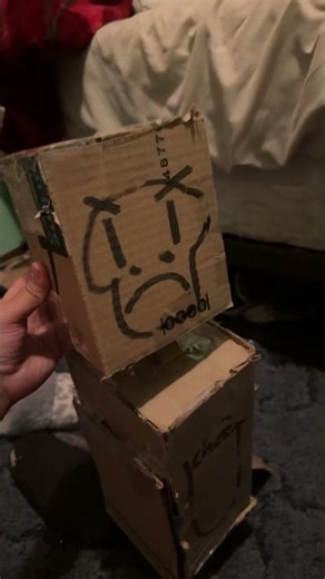 Cardboard Fight #funny #memes #stitch #comedy #lego #cardboard #ragdoll