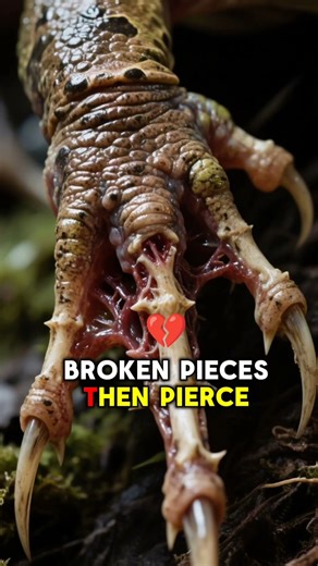 The Frog That Breaks Its Own Bones To Fight! 🐸🔪 #AnimalFacts #Nature #Wolverine