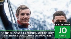 Il y a 50 ans, Jean-Claude Killy devient triple champion olympique