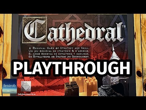 Cathedral Board Game | Playthrough