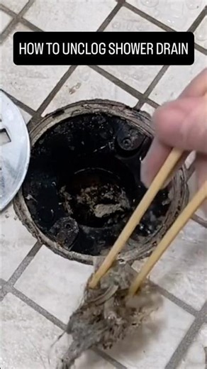 How to Unclog a Shower Drain That Fills Up #plumbing #diy #homerepair