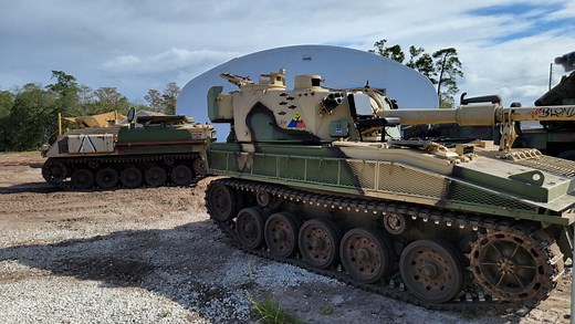 You can drive an FV433 Abbott Tank at Tank America in Orlando | Chip and Company