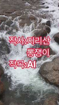 자작곡 뽕나무상황버섯 지리산 #지리산#산청#비박#산행#뽕나무상화버섯