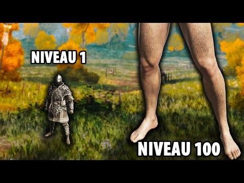 ELDEN RING mais mon personnage GRANDIT quand j'augmente de niveau
