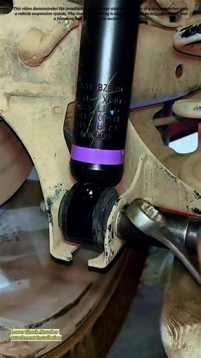 Lower Shock Absorber Attachment Installation