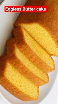 Eggless Bakery style Butter cake | Easy Recipe, Tea time cake