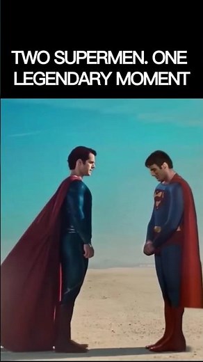 Man of Steel meets his hero