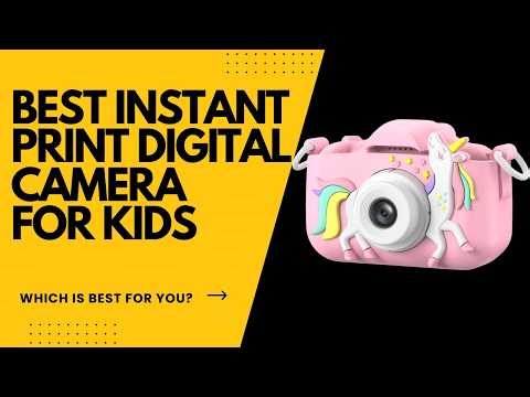 Top 7 Best Instant Print Digital Camera For Kids 2026 | Top Instant Print Camera For Kids