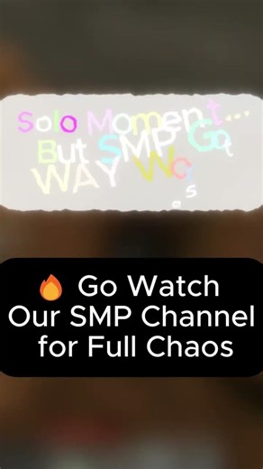 Solo Clip 😭🔥 Go Watch Our SMP Channel for Full video #Minecraft #SMP #Gaming #Shorts