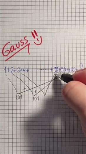 Gauss #maths #matematik #gauss
