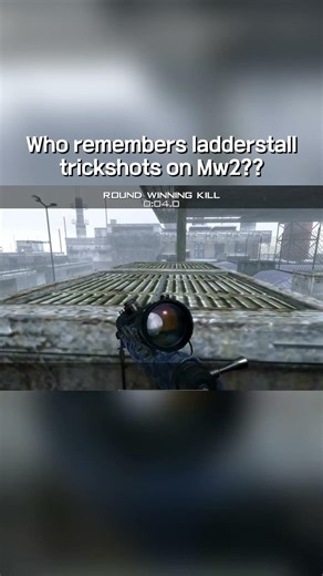 Sub Base Unsetup Mw2 Ladderstall Trickshot!